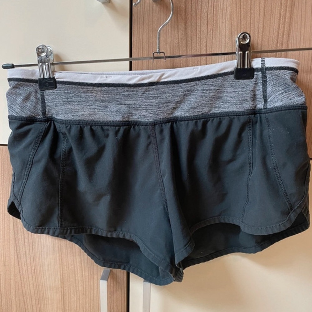 Lululemon Gray & Black Shorts!